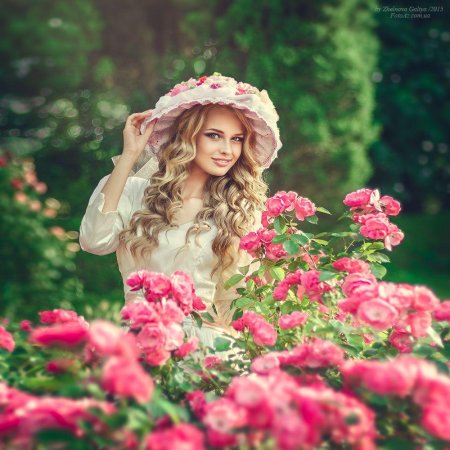 Фотосессия с розами