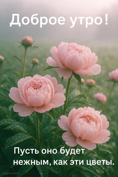 Доброе утро
