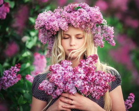 Сирень цветёт