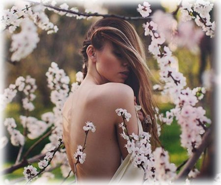 Девушка весна