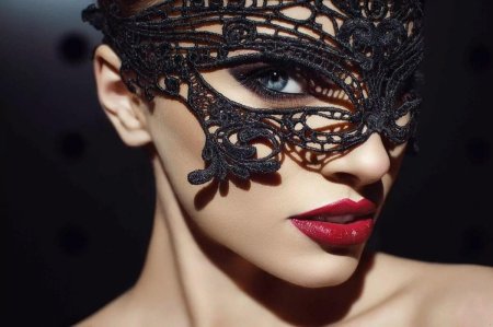 Кружевная маска