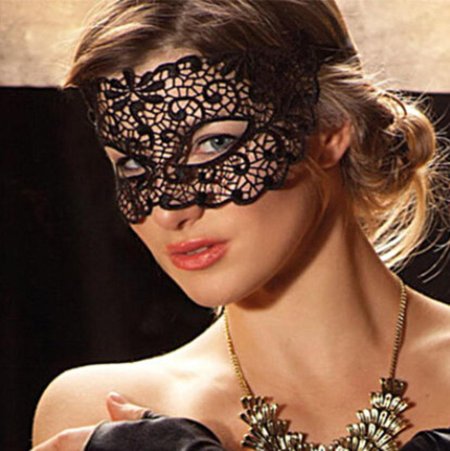 Кружевная маска