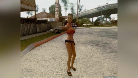 Девушка из gta san andreas