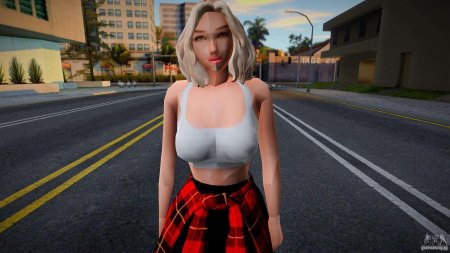 Девушки с трусиками в гта сан