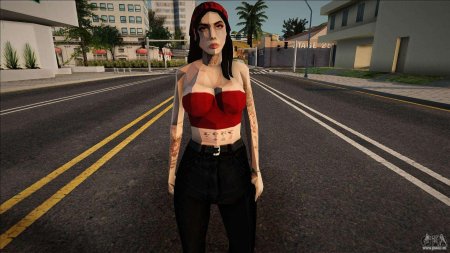 Скины девушек для гта са