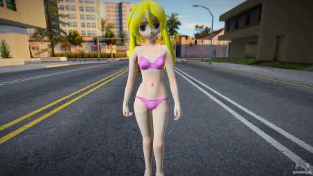 Девушка в бикини из гта