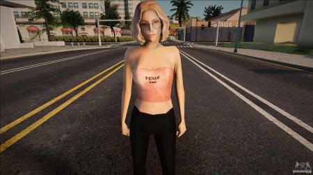 Гта сан андрес девушка