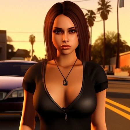 Гта сан андреас девушки