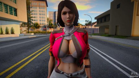 Девушка гта