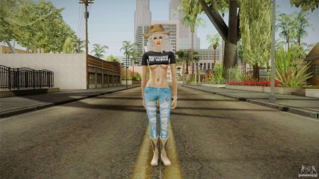 Skin girl GTA San Andreas