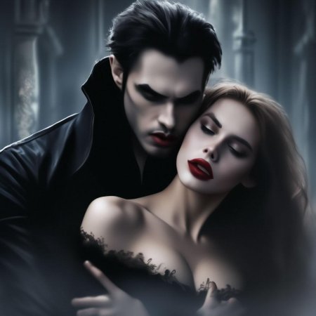 Девушка вампир