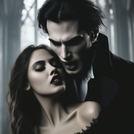 Вампир и девушка