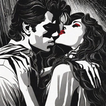 Мужчина и женщина рисунок