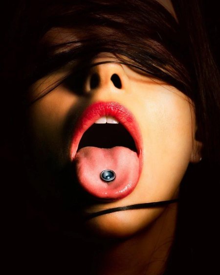 Проколы языка