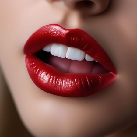 Красивые женские губы