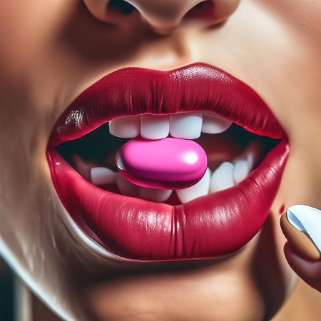 Рот женщины