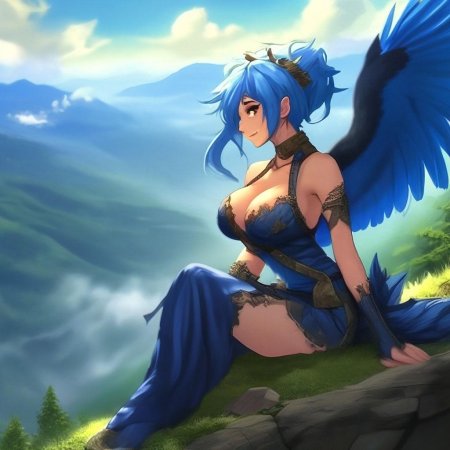 Аниме гарпия