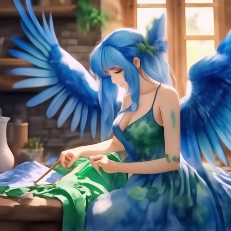 Девушка аниме