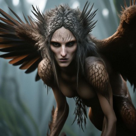 Мифическая гарпия