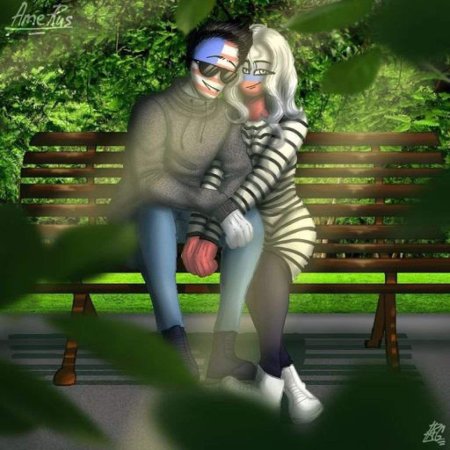 Контрихуманс Россия девушка и Америка