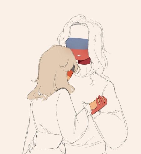 Countryhumans россия девушка