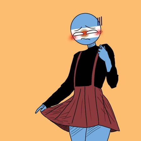 Countryhumans Аргентина девушка