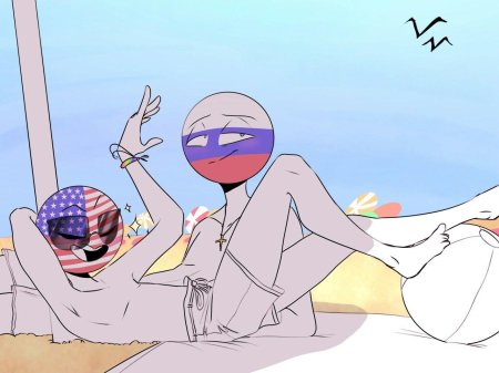 Countryhumans россия и америка