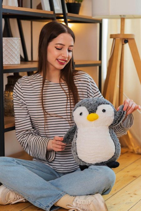 Мягкая игрушка пингвин плюшевый