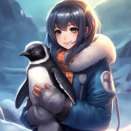 Пингвин аниме