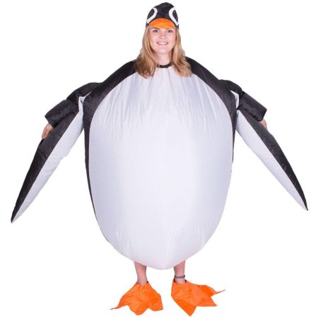 Надувной костюм пингвина