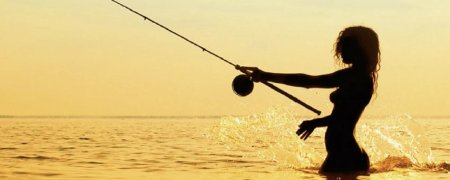 Рыбалка девушка
