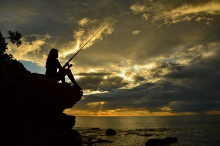 Девушки на рыбалке