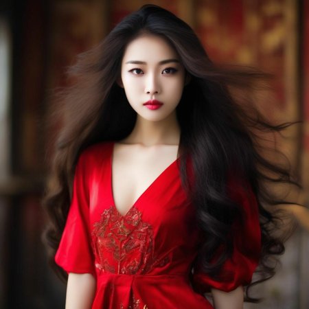 Очень красивая китаянка