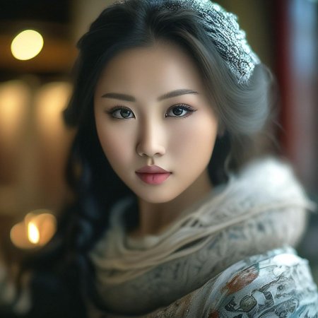 Красивая азиатка