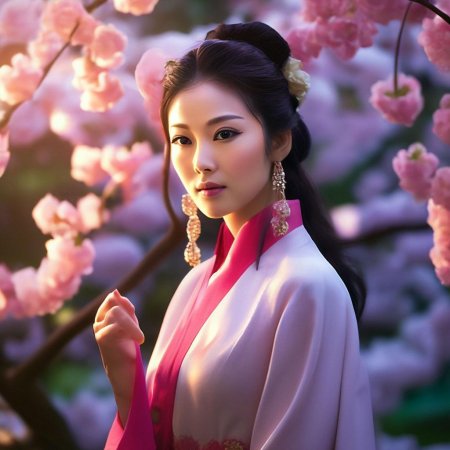 Гейша красивая