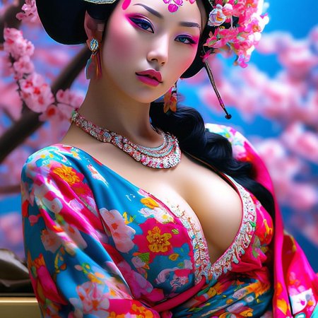 Красивая гейша