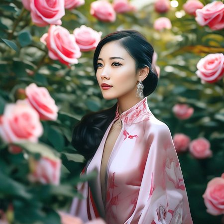 Красивая китаянка