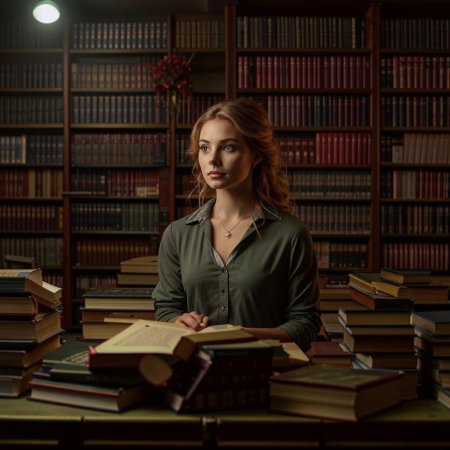 Книга в библиотеке