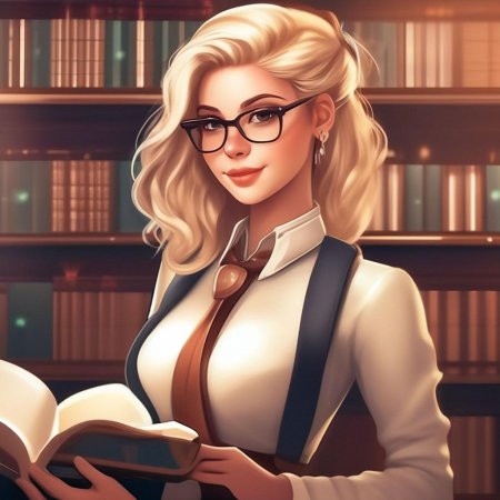 Красивая учительница