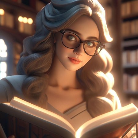 Девушка в очках