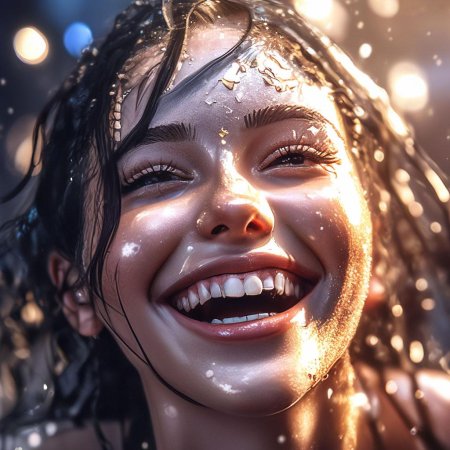 Девушка улыбка