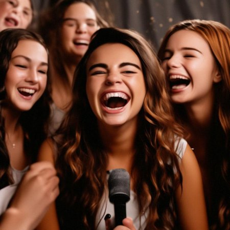 Улыбающаяся девушка