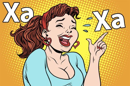 Девушка комикс