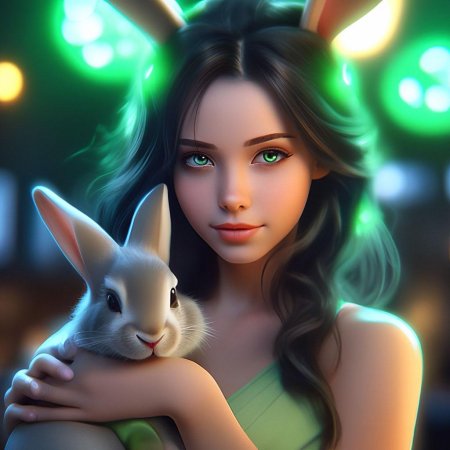 Красивые кролики