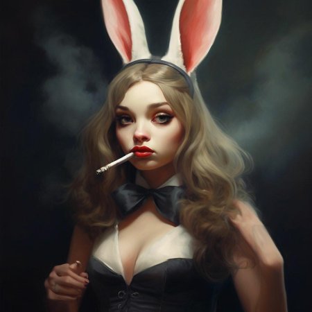 Кролик девочка