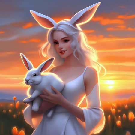 Зайка девушка