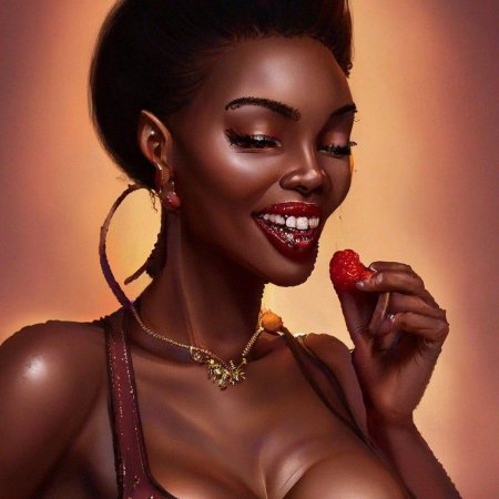 Девушка негритянка