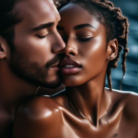 Негр и белая девушка