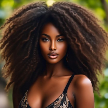 Самая красивая темнокожая девушка в мире