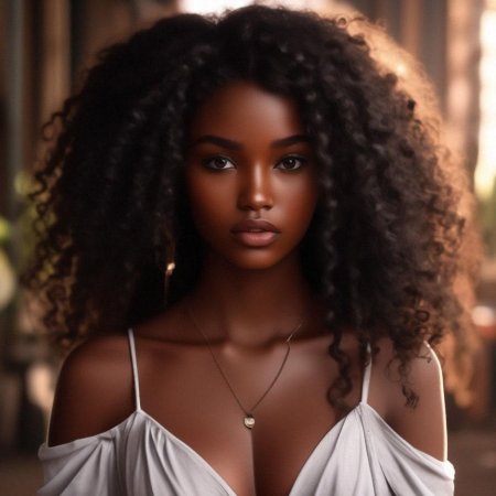 Самая красивая темнокожая девушка в мире